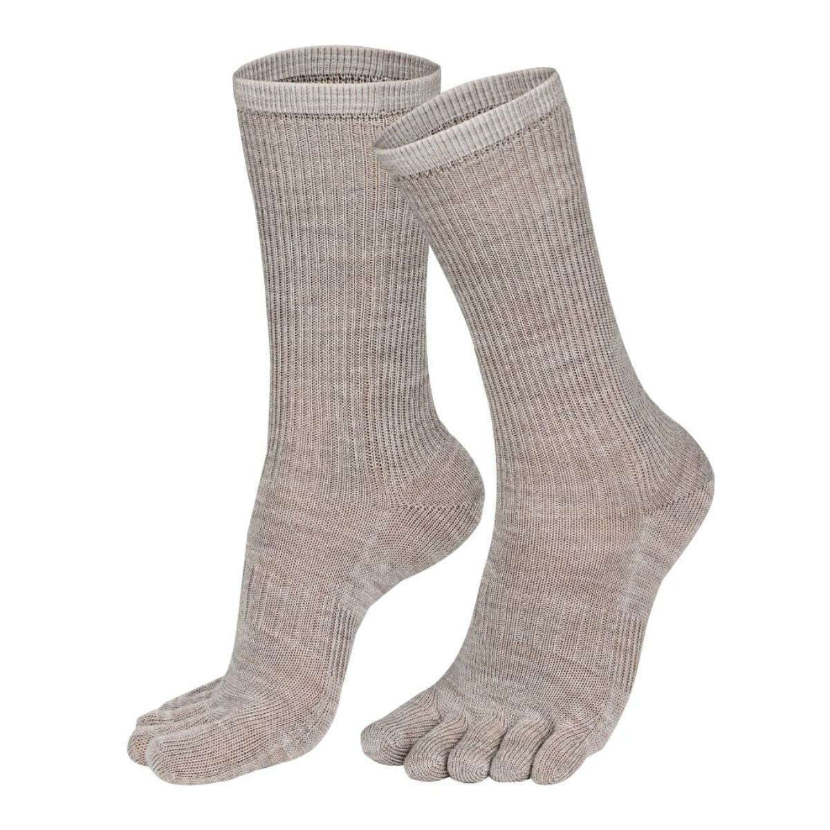 Merino Wool Walking Toe Socks - Lightweight & Blister-Free - Bruges
