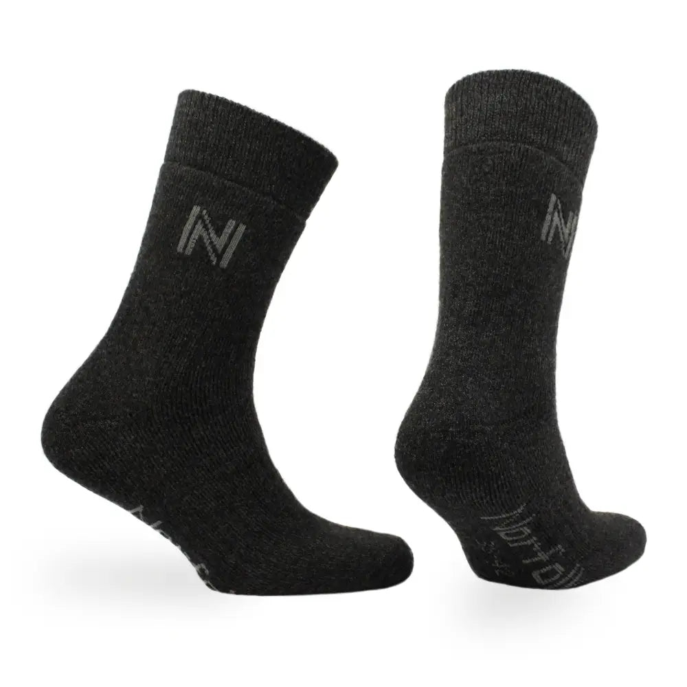 Merino Wool and Bamboo Fully Cushioned Thermal Outdoor Socks - Gabby