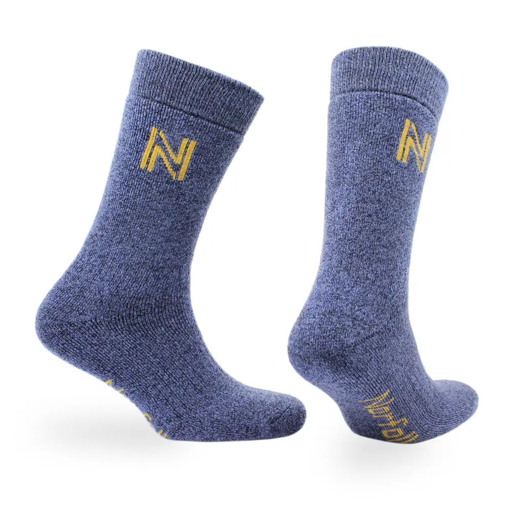Merino Wool and Bamboo Fully Cushioned Thermal Outdoor Socks - Gabby