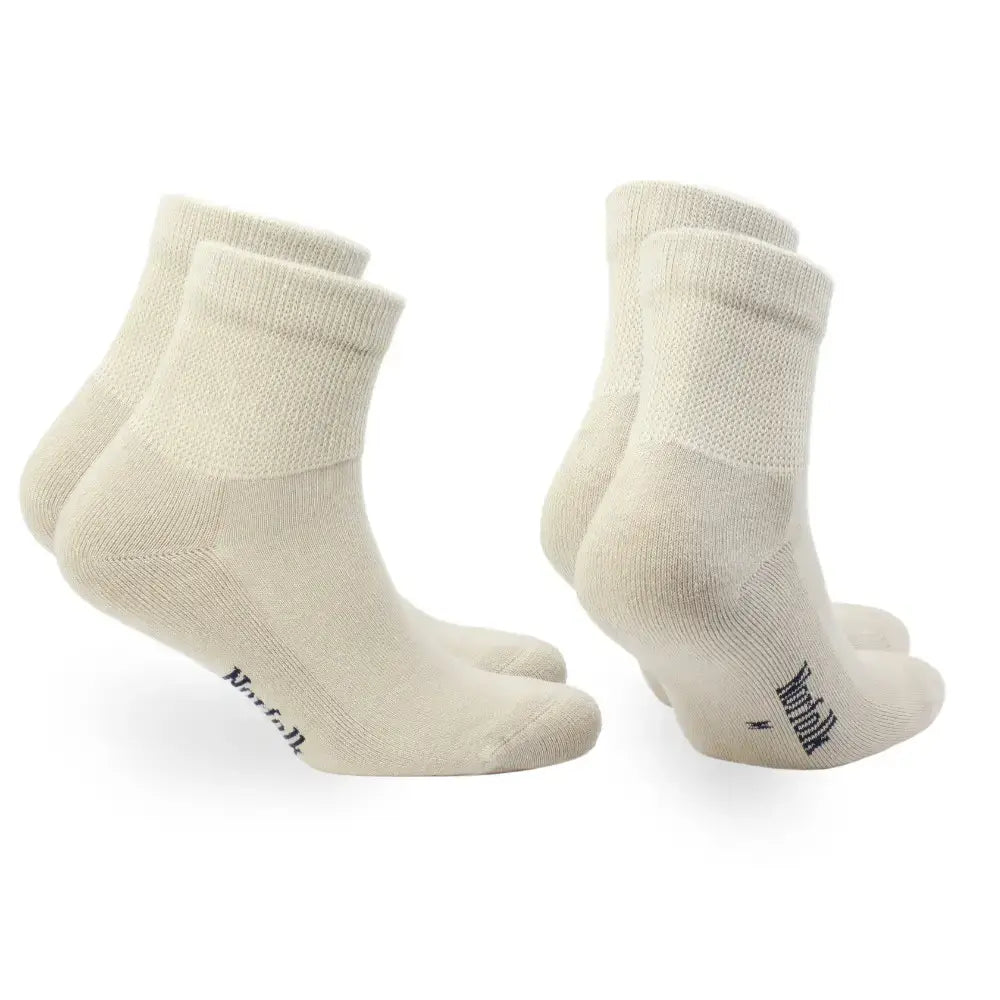 Cushioned Extra Wide Ankle Cotton Socks - 2pp - Lima