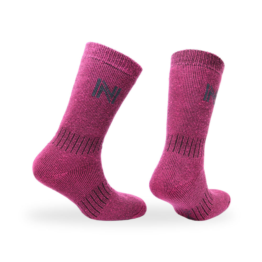 Merino Wool Fully Cushioned Thermal Outdoor Socks - Nordique
