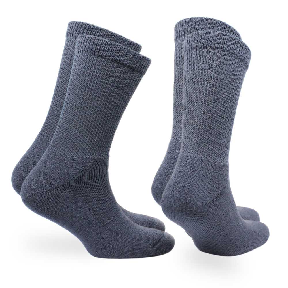 Cushioned Extra Wide Wool Socks - 2pp - Peter
