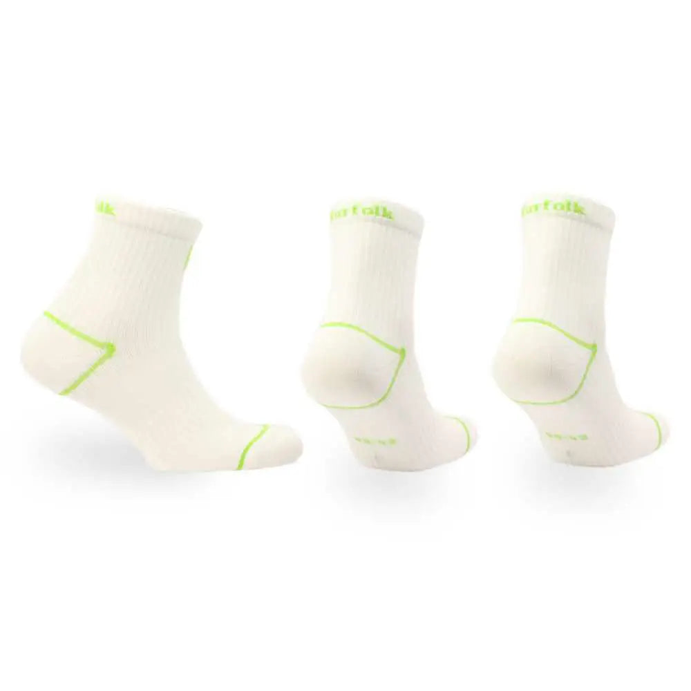 Eco-Friendly Repreve® Ankle Sports Socks - 3pp - Rhino