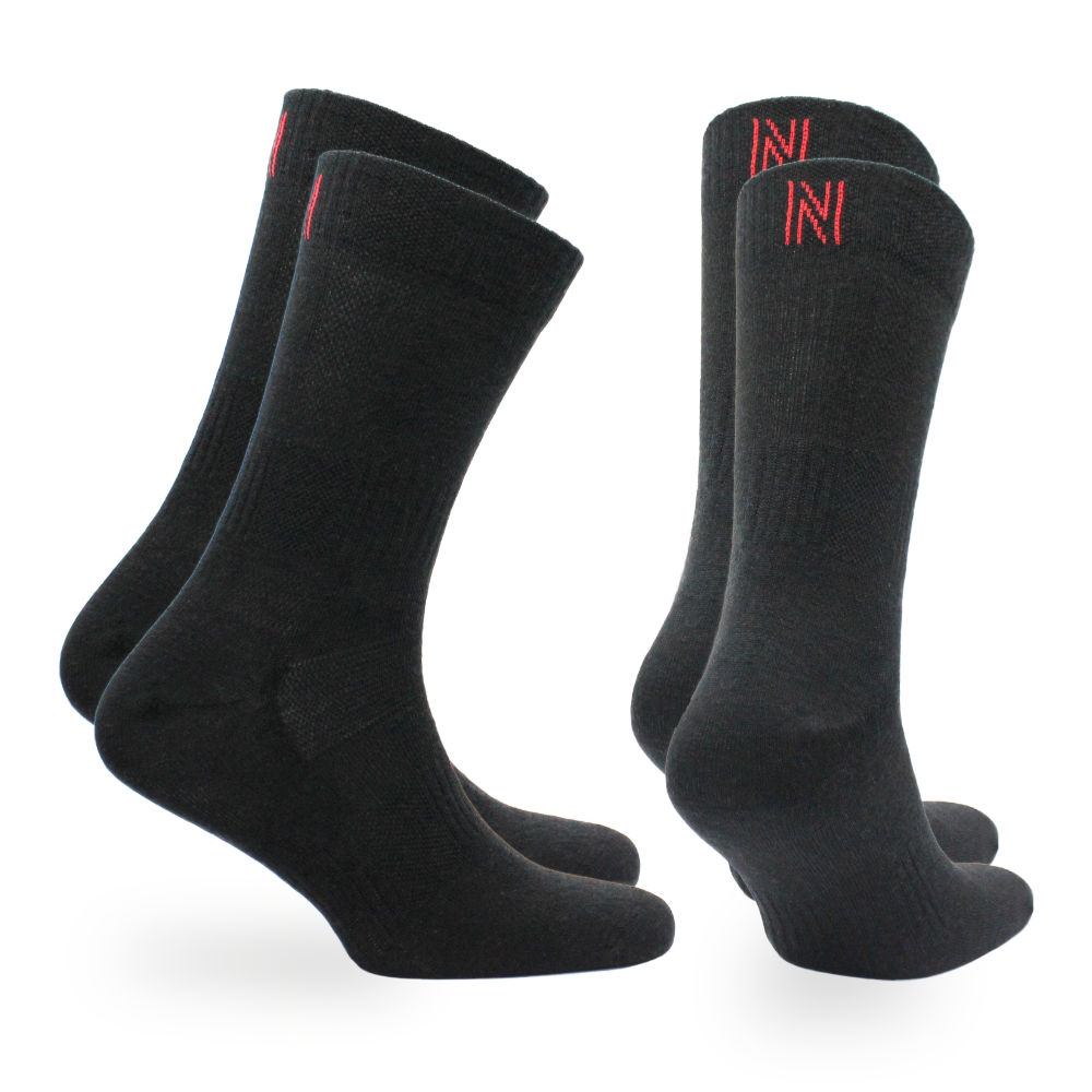 Merino Wool Lighter Weight Walking Socks - 2pp - Sheldon