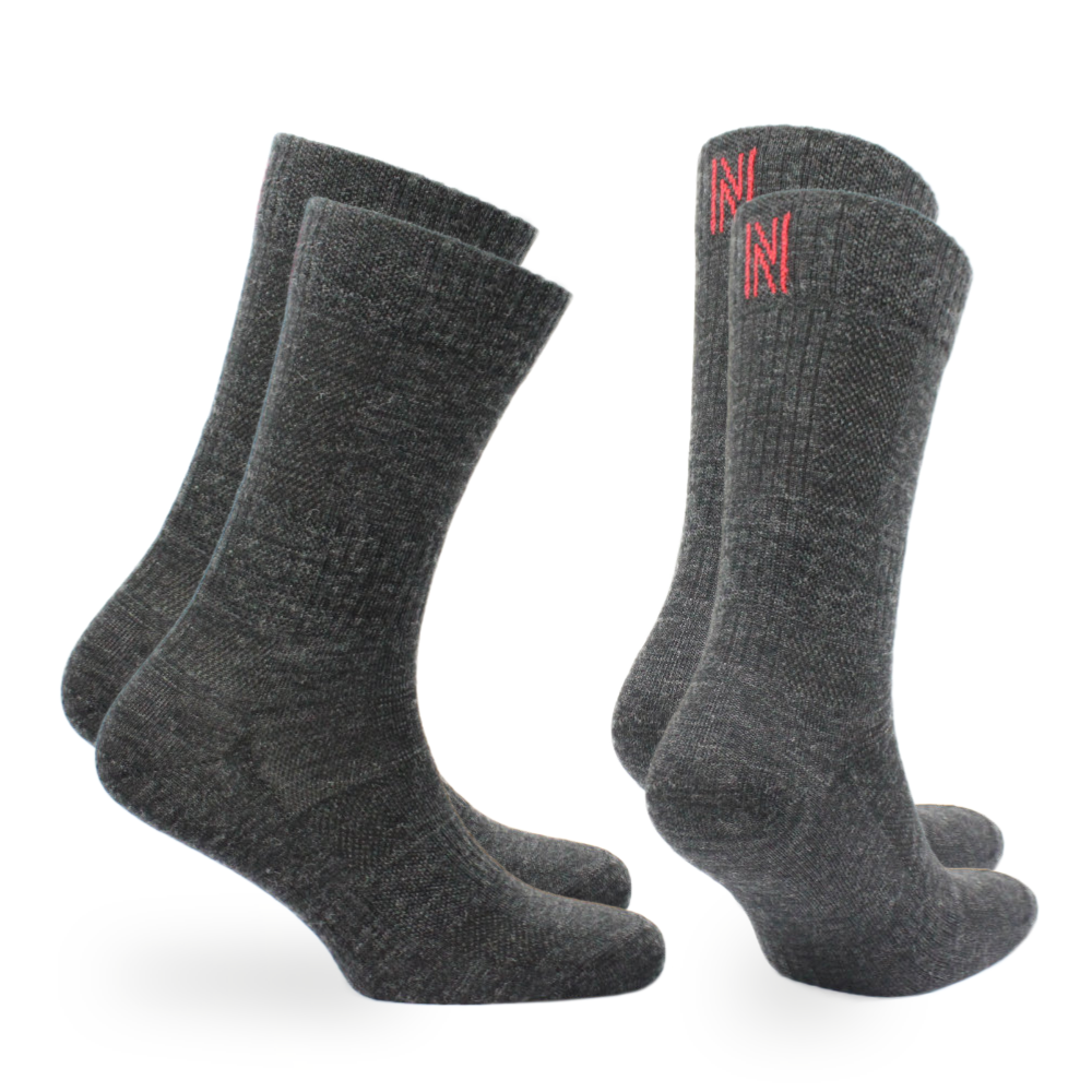 Merino Wool Lighter Weight Walking Socks - 2pp - Sheldon