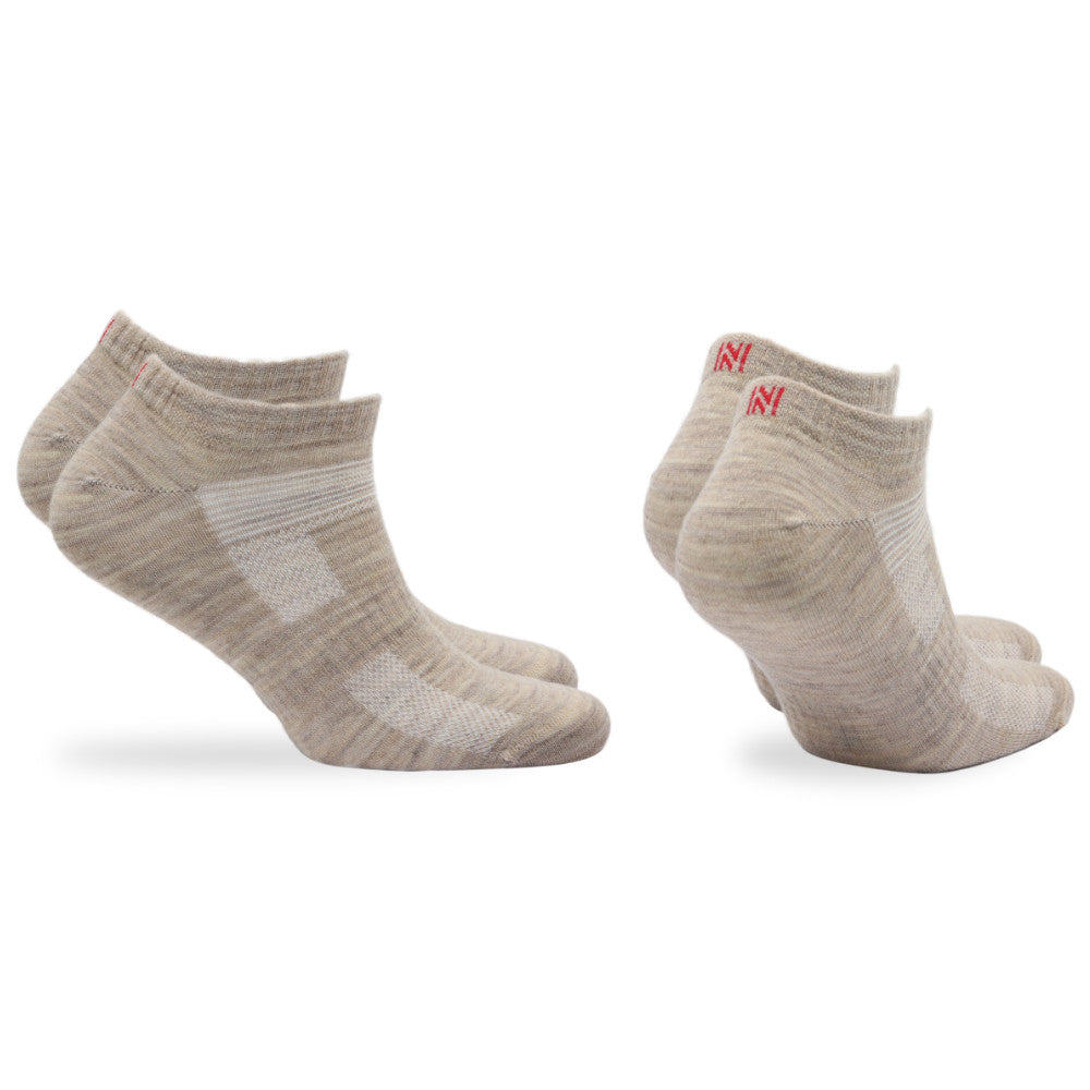 Merino Wool Lighter Weight Walking Socks - 2pp - Sheldon Lowcut