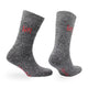 Merino Wool and Bamboo Fully Cushioned Thermal Outdoor Socks - Gabby
