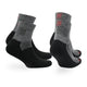 Merino Wool Mid Weight Cushioned Quarter Walking Socks - 2pp - Leonardo QTR