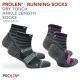 Prolen® Dry Touch Ankle Running Socks Twin Pack - Cougar