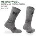 Norfolk Merino Wool Fully Cushioned Thermal Outdoor Socks - Nordique