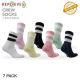 Eco-friendly Repreve® 7 Pair Sports Socks Pack - Repreve 7PK
