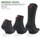 Merino Wool Walking Socks Combination (3 Pair Pack) - Sheldon-Combo