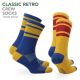 Classic Retro Crew Socks - Retro 2pp