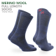 Merino Wool Walking Socks Twin Pack - Sheldon