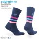 Tenderhold Comfort fit Bamboo Socks - Burnham Stripe