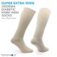 Super Extra Wide Cotton Socks With Norfolk Stretch+ Technology - Miles