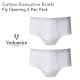Mens Cotton Executive Briefs Twin Pack By VEDONEIRE