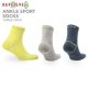 Eco-Friendly Repreve® Ankle Sports Socks - Rhino