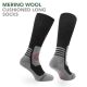 Long Merino Wool Hiking Socks with Cushioning - Orlando