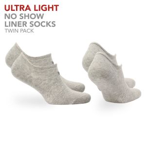 Norfolk Ultra light no show liner socks 2pp - Leo