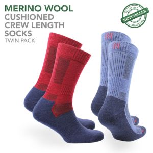 Norfolk Merino wool hiking socks 2pp - Leonardo 2pp
