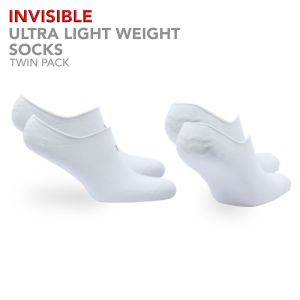 Invisible Ultra Light Weight Socks - 2 Pair Pack - Sidney