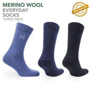 Merino Wool Everyday Casual Socks - Stockholm