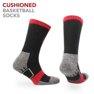 Cotton / Coolmax Cushioned Basketball Socks - Sabonis