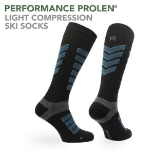 PROLEN® Polypropylene Light Compression Ski Socks - Snowbird Pro