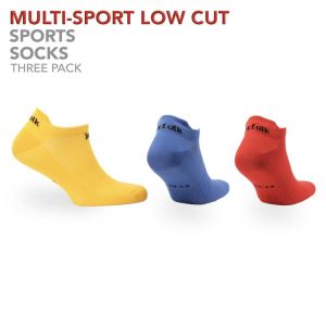 Multi-Sport Ultra Light Low Cut Socks 3 Pack - Izzy
