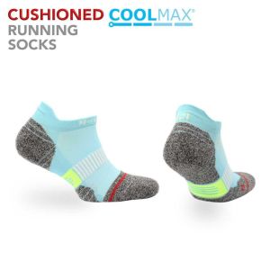 Coolmax Running Socks with Cushioning - Bolt